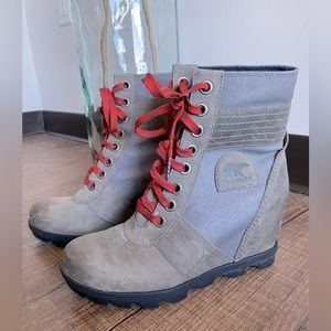 Sorel wedge boots